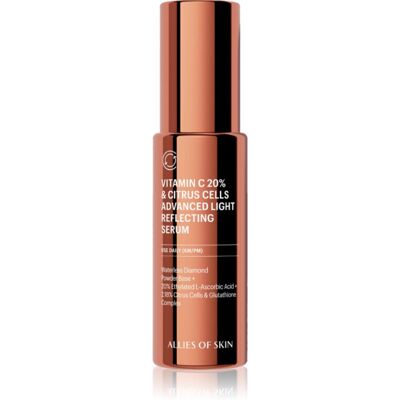Allies of Skin Vitamin C 20% & Citrus Cells Advanced Firm & Glow Serum Brightening Face Serum with vitamin C 30 ml Allies of Skin Vitamin C 20% & Citrus Cells Advanced Firm & Glow Serum Brightening Face Serum with vitamin C 30 ml