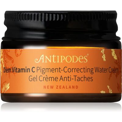 Antipodes Diem Vitamin C Pigment-Correcting Water Cream Brightening Moisturiser for Age Spots with bakuchiol 15 ml Antipodes Diem Vitamin C Pigment-Correcting Water Cream Brightening Moisturiser for Age Spots with bakuchiol 15 ml