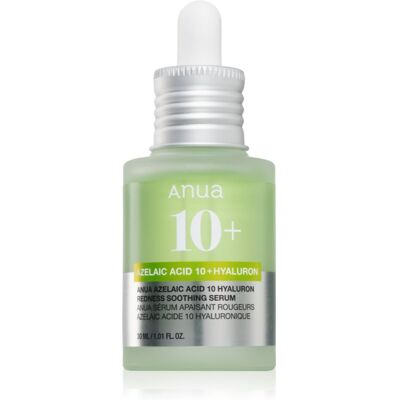 Anua Azelaic Acid 10+ Hyaluron Redness Soothing Serum Redness Relief Soothing Serum with moisturising effect 30 ml Anua Azelaic Acid 10+ Hyaluron Redness Soothing Serum Redness Relief Soothing Serum with moisturising effect 30 ml