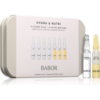 BABOR Ampoule Concentrates Hydra & Nutri set with nourishing and moisturising effect BABOR Ampoule Concentrates Hydra & Nutri set with nourishing and moisturising effect