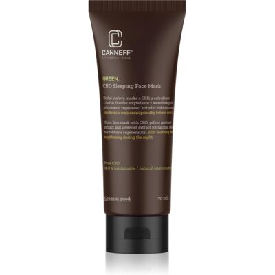 Canneff Green CBD Sleeping Face Mask Soothing Mask night 70 ml Canneff Green CBD Sleeping Face Mask Soothing Mask night 70 ml