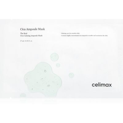 celimax The Real Cica Intensive Hydrogel Mask with soothing effect 27 ml celimax The Real Cica Intensive Hydrogel Mask with soothing effect 27 ml