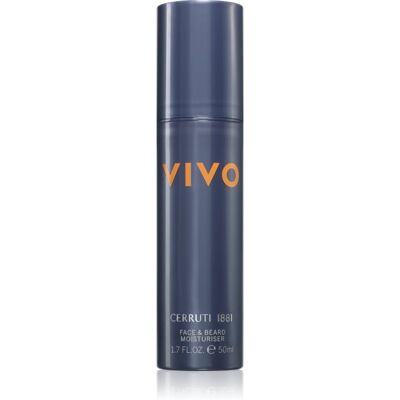 Cerruti 1881 Vivo Moisturizing Face and Beard Cream for men 50 ml Cerruti 1881 Vivo Moisturizing Face and Beard Cream for men 50 ml