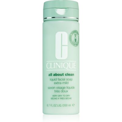 Clinique Liquid Facial Soap Extra-Mild Liquid Facial Soap Extra Mild For Dry To Very Dry Skin 200 ml Clinique Liquid Facial Soap Extra-Mild Liquid Facial Soap Extra Mild For Dry To Very Dry Skin 200 ml