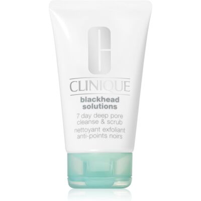 Clinique Blackhead Solutions 7 Day Deep Pore Cleanse & Scrub Exfoliating Face Cleanser to treat blackheads 125 ml Clinique Blackhead Solutions 7 Day Deep Pore Cleanse & Scrub Exfoliating Face Cleanser to treat blackheads 125 ml
