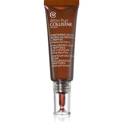 Collistar Attivi Puri Hyaluronic Acid + Peptides Lifting Serum for the eye area 15 ml Collistar Attivi Puri Hyaluronic Acid + Peptides Lifting Serum for the eye area 15 ml