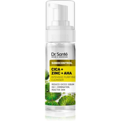 Dr. Santé Sebocontrol Cica + Zinc + AHA Cleansing Emulsion for oily skin 150 ml Dr. Santé Sebocontrol Cica + Zinc + AHA Cleansing Emulsion for oily skin 150 ml