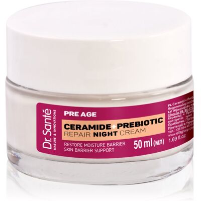 Dr. Santé Pre Age Ceramide + Prebiotic Regenerating Night Cream for mature skin 50 ml Dr. Santé Pre Age Ceramide + Prebiotic Regenerating Night Cream for mature skin 50 ml