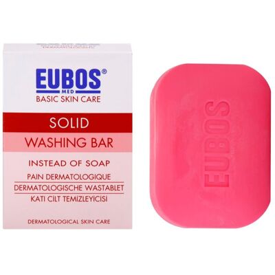 Eubos Basic Skin Care Red Syndet Bar for combination skin 125 g Eubos Basic Skin Care Red Syndet Bar for combination skin 125 g