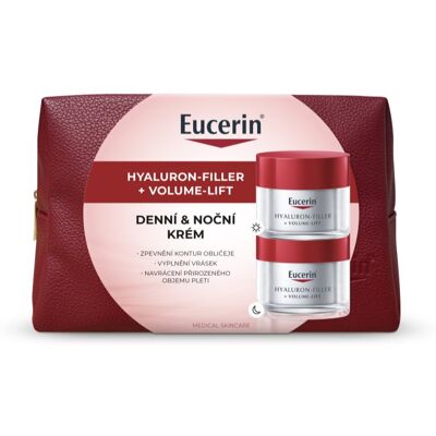 Eucerin Hyaluron-Filler + Volume-Lift Christmas gift set to firm and lift Eucerin Hyaluron-Filler + Volume-Lift Christmas gift set to firm and lift