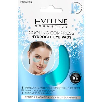 Eveline Cosmetics Hydra Expert Hydrogel Eye Mask with cooling effect 2 pc Eveline Cosmetics Hydra Expert Hydrogel Eye Mask with cooling effect 2 pc