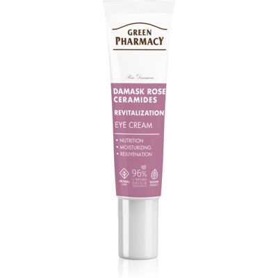 Green Pharmacy Damask Rose & Ceramides Eye Cream Revitalizing Eye Cream 15 ml Green Pharmacy Damask Rose & Ceramides Eye Cream Revitalizing Eye Cream 15 ml