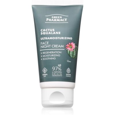 Green Pharmacy Cactus & Squalane Night Face Cream Moisturizing Night Cream 50 ml Green Pharmacy Cactus & Squalane Night Face Cream Moisturizing Night Cream 50 ml