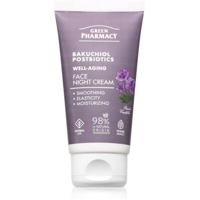 Green Pharmacy Bakuchiol & Postbiotics Night Face Cream Moisturising Anti-Wrinkle Night Cream 50 ml Green Pharmacy Bakuchiol & Postbiotics Night Face Cream Moisturising Anti-Wrinkle Night Cream 50 ml
