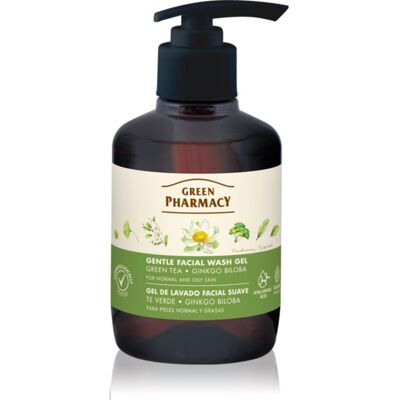 Green Pharmacy Green Tea Face Wash Gentle Cleansing Gel for oily and combination skin 270 ml Green Pharmacy Green Tea Face Wash Gentle Cleansing Gel for oily and combination skin 270 ml