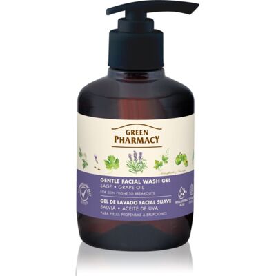 Green Pharmacy Sage & Thyme Face Wash Gentle Cleansing Gel for Skin Prone to Irritation 270 ml Green Pharmacy Sage & Thyme Face Wash Gentle Cleansing Gel for Skin Prone to Irritation 270 ml