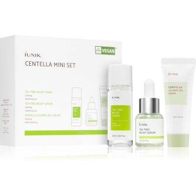 IUNIK Centella Mini Set Travel Set with soothing effect IUNIK Centella Mini Set Travel Set with soothing effect