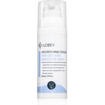 Lobey Face Care Nourishing Cream Nutritive Cream for sensitive and dry skin 50 ml Lobey Face Care Nourishing Cream Nutritive Cream for sensitive and dry skin 50 ml