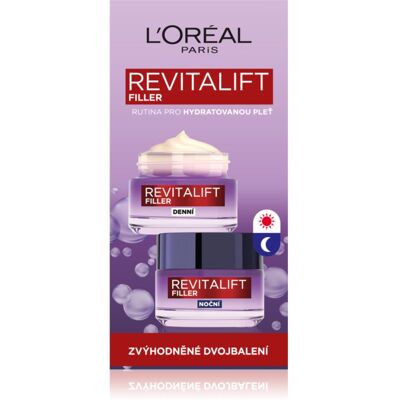 L’Oréal Paris Revitalift Filler Day And Night Cream with anti-ageing effect 2 pc L’Oréal Paris Revitalift Filler Day And Night Cream with anti-ageing effect 2 pc