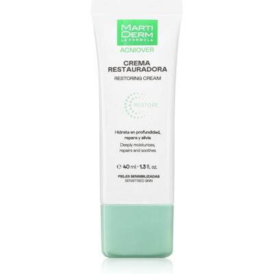 MartiDerm Acniover Restoring Cream Regenerating Face Cream with prebiotics 40 ml MartiDerm Acniover Restoring Cream Regenerating Face Cream with prebiotics 40 ml