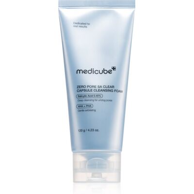 medicube Zero Pore Capsule Cleansing Foam Deep-Cleansing Mousse with an exfoliating effect 120 g medicube Zero Pore Capsule Cleansing Foam Deep-Cleansing Mousse with an exfoliating effect 120 g