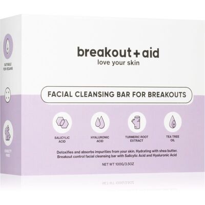My White Secret Breakout+aid Salicylic Acid Vegan Facial Cleansing Bar - Facial Cleansing Bar My White Secret Breakout+aid Salicylic Acid Vegan Facial Cleansing Bar - Facial Cleansing Bar
