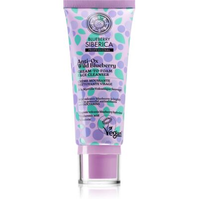 Natura Siberica Anti-Ox Wild Blueberry Cream Cleansing Foam for the face 100 ml Natura Siberica Anti-Ox Wild Blueberry Cream Cleansing Foam for the face 100 ml