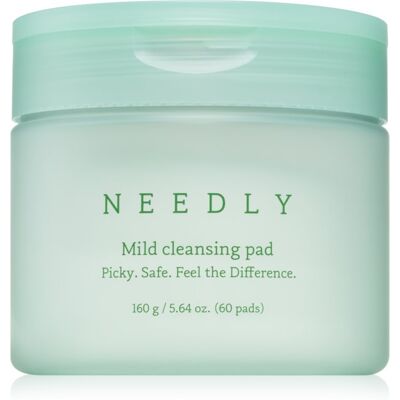 NEEDLY Mild Cleansing Pad makeup remover pads for perfect skin cleansing 60 pc NEEDLY Mild Cleansing Pad makeup remover pads for perfect skin cleansing 60 pc