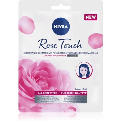 NIVEA Rose Touch Moisturising face sheet mask 1 pc NIVEA Rose Touch Moisturising face sheet mask 1 pc