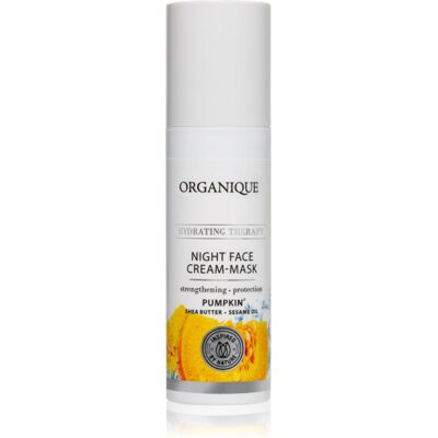 Organique Hydrating Therapy Pumpkin Overnight Moisturizing Mask for the face 50 ml Organique Hydrating Therapy Pumpkin Overnight Moisturizing Mask for the face 50 ml