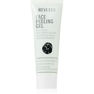 Revuele Face Peeling Gel Charcoal Cleansing Peeling with activated charcoal 80 ml Revuele Face Peeling Gel Charcoal Cleansing Peeling with activated charcoal 80 ml