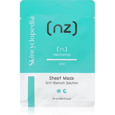 Skincyclopedia Anti-Blemish 20 ml - Sheet Mask Skincyclopedia Anti-Blemish 20 ml - Sheet Mask
