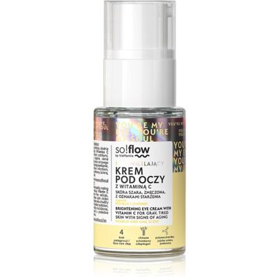 so!flow Brightening Eye Cream With Vitamin C detoxifying and brightening cream for the eye area with vitamin C 15 ml so!flow Brightening Eye Cream With Vitamin C detoxifying and brightening cream for the eye area with vitamin C 15 ml