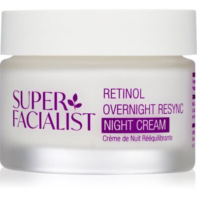 Super Facialist Retinol Overnight Resync Smoothing Night Cream with anti-wrinkle effect 50 ml Super Facialist Retinol Overnight Resync Smoothing Night Cream with anti-wrinkle effect 50 ml