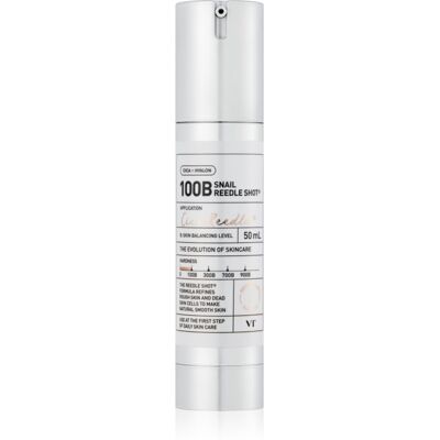 VT Cosmetics Snail Reedle Shot 100 Firming Facial Serum to strengthen the skin barrier 50 ml VT Cosmetics Snail Reedle Shot 100 Firming Facial Serum to strengthen the skin barrier 50 ml