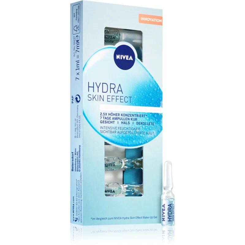 Nivea Hydra Skin Effect Intensive Hydrating Treatment In Ampoules 7x1 ml