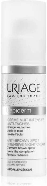 Uriage Dépiderm Anti-Brown Spot Intensive Night Cream Lightening Cream On Pigment Spots 30 ml