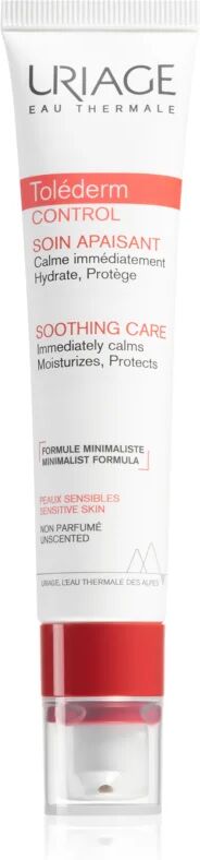 Uriage Toléderm Control Soothing Care Calming Care For Sensitive And Intolerant Skin 40 ml