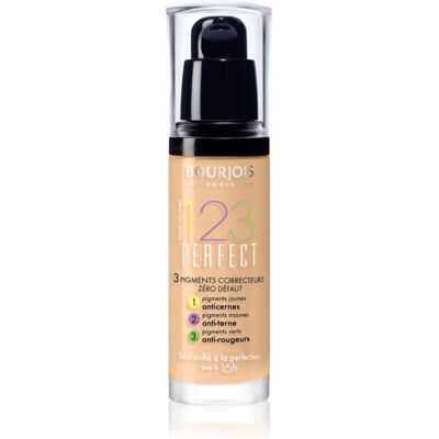 Bourjois 123 Perfect Liquid Foundation for the perfect look shade 54 Beige SPF 10 30 ml Bourjois 123 Perfect Liquid Foundation for the perfect look shade 54 Beige SPF 10 30 ml