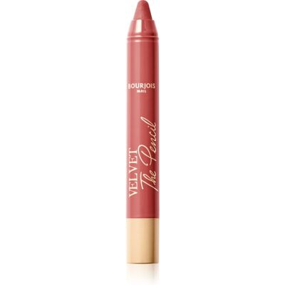 Bourjois Velvet the Pencil Stick Lipstick with matt effect shade 04 Less is Brown 1,8 g Bourjois Velvet the Pencil Stick Lipstick with matt effect shade 04 Less is Brown 1,8 g