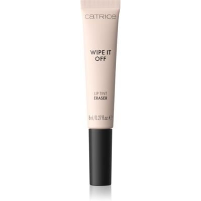 Catrice Wipe It Off Lip Tint Eraser Color Remover for lips C010 Un-Tinted 8 ml Catrice Wipe It Off Lip Tint Eraser Color Remover for lips C010 Un-Tinted 8 ml