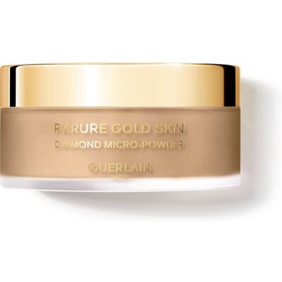 GUERLAIN Parure Gold Skin Diamond Micro-Powder Brightening Loose Powder shade 04 Deep / Foncé 35 g GUERLAIN Parure Gold Skin Diamond Micro-Powder Brightening Loose Powder shade 04 Deep / Foncé 35 g