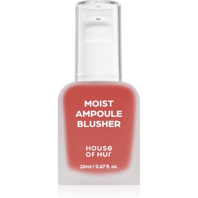 HOUSE OF HUR - Moist Ampoule Blusher - Peach Coral - Blusher HOUSE OF HUR - Moist Ampoule Blusher - Peach Coral - Blusher