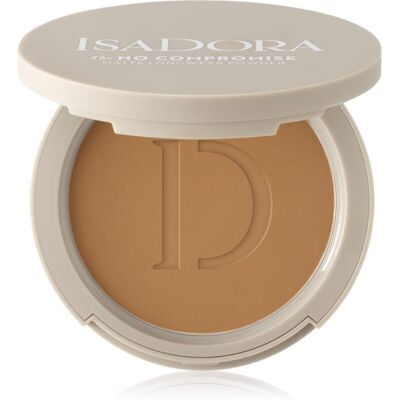 IsaDora The No Compromise Matte Longwear Powder Compact Powder for a matt look shade 70 Neutral Tan 8 g IsaDora The No Compromise Matte Longwear Powder Compact Powder for a matt look shade 70 Neutral Tan 8 g