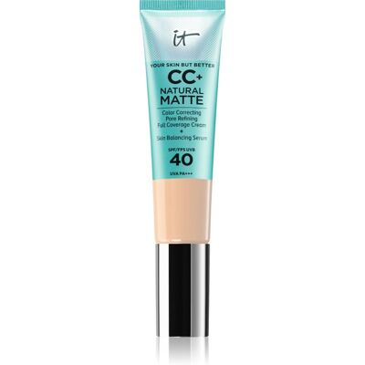 IT Cosmetics Your Skin But Better CC+ Natural Matte CC Cream for a matt look SPF 40 Fair 32 ml IT Cosmetics Your Skin But Better CC+ Natural Matte CC Cream for a matt look SPF 40 Fair 32 ml