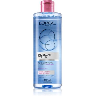 L’Oréal Paris Micellar Water Micellar Water for Normal to Dry and Sensitive Skin 400 ml L’Oréal Paris Micellar Water Micellar Water for Normal to Dry and Sensitive Skin 400 ml