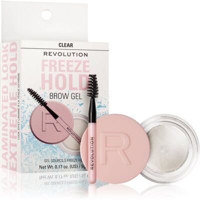 Revolution Freeze Hold Eyebrow Gel with brush 5 g Revolution Freeze Hold Eyebrow Gel with brush 5 g