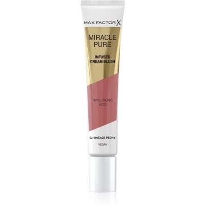 Max Factor Miracle Pure Cream Blush shade 03 Vintage Peony 15 ml Max Factor Miracle Pure Cream Blush shade 03 Vintage Peony 15 ml