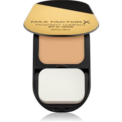 Max Factor Facefinity Refillable Compact Mattifying Foundation SPF 20 shade 033 Crystal Beige 10 g Max Factor Facefinity Refillable Compact Mattifying Foundation SPF 20 shade 033 Crystal Beige 10 g
