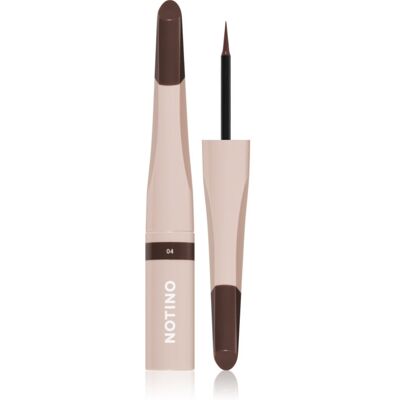 Notino Serum-Infused Lifeproof Eyebrow Liner liquid brow liner with serum 04 Dark Brown 2.8 ml Notino Serum-Infused Lifeproof Eyebrow Liner liquid brow liner with serum 04 Dark Brown 2.8 ml